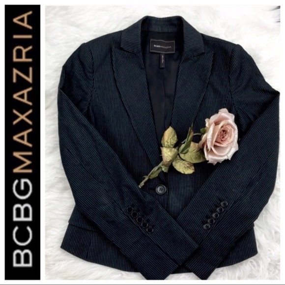 BCBGMaxAzria Jackets & Blazers - SALE BCBGMaxAzria Black & Grey Blazer